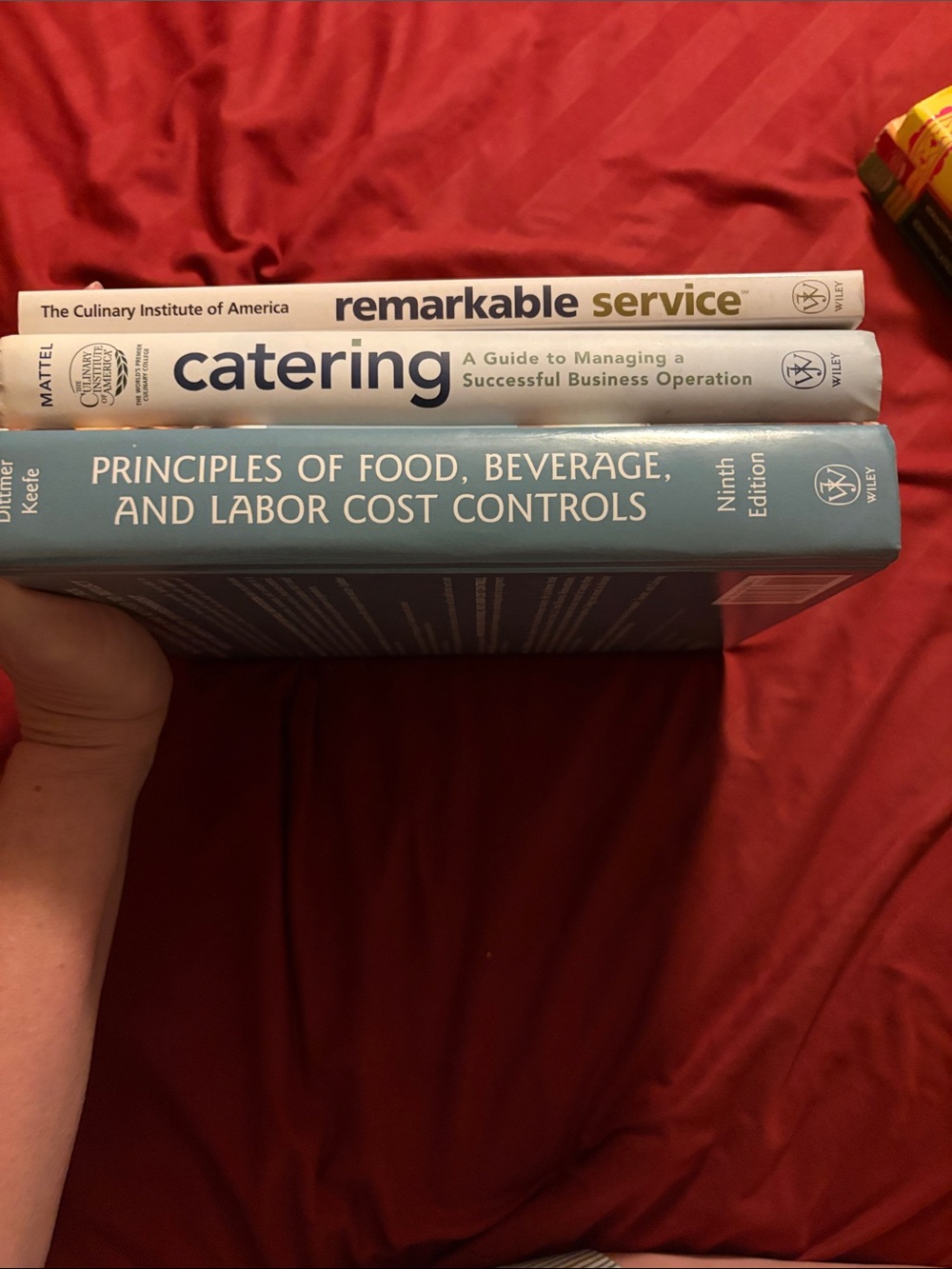 Principles of Food, Beverage, and Labor Cost Controls - Blue Textbook